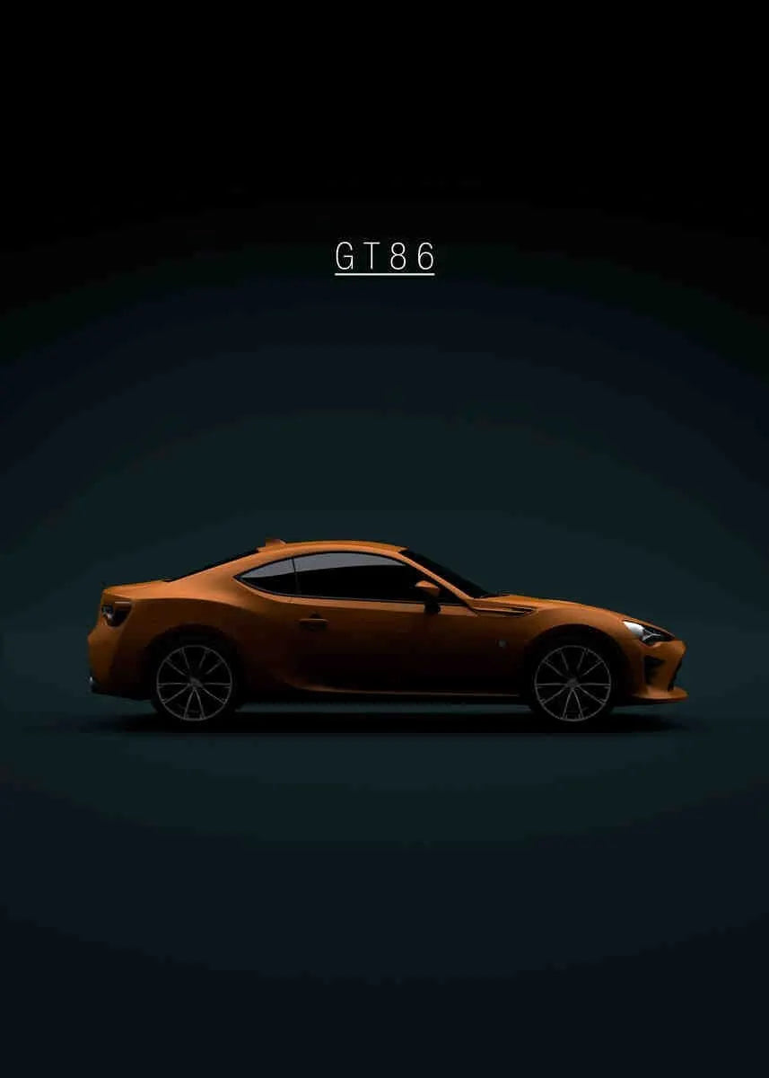 Modern Art Scandinavian Style Car Poster Viper M GT Sports Car Aesthetic Home Decor High Quality Canvas Wall Art