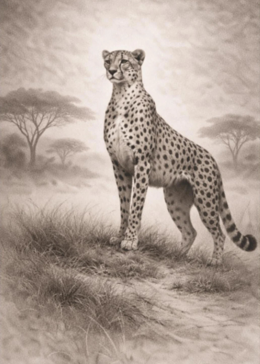 Luxury Animal Statue Poster Black and White Prints Canvas Painting Wall Art Pictures Home Room Elegant Executive Office Decor
